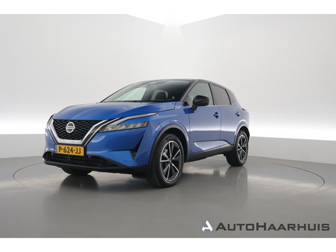 Nissan QASHQAI 1.3 MHEV Xtronic N-Style | Trekhaak | Adapt. Cruise | Keyless | 360cam | Dodehoek | Apple CarPlay | PDC V+A | LED