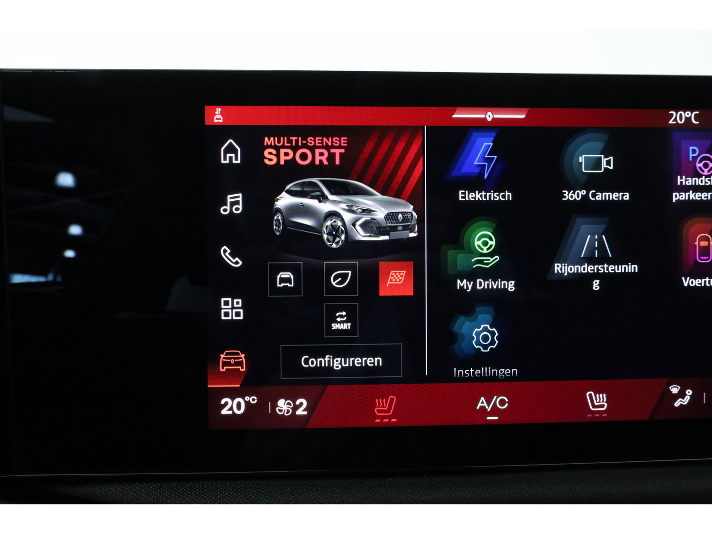 Renault Clio 1.8 Hybrid 160 techno | Google info. | 360cam | Stoelverw. | 18'' | Adapt. Cruise | Dodehoekdet. | Apple CarPlay