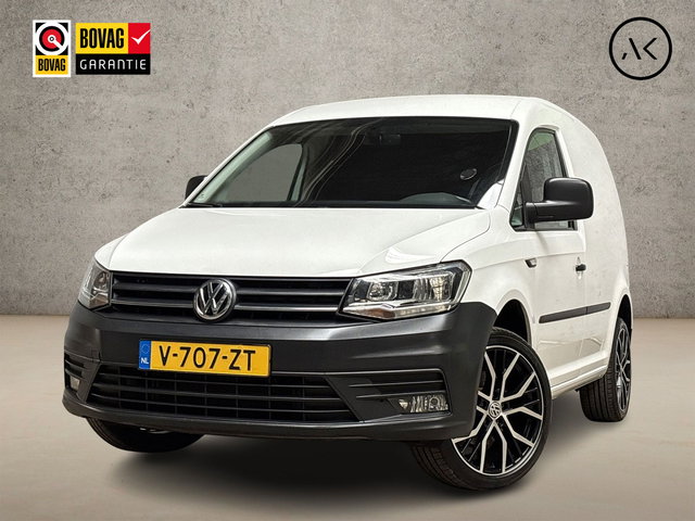 Volkswagen Caddy - 2.0 TDI L1H1 BMT Sport Automaat (APPLE CARPLAY, NAVIGATIE, CAMERA, LM VELGEN, CRUISE, TREKHAAK, PARKEERSENSOREN, NIEUWE APK, NIEUWSTAAT)