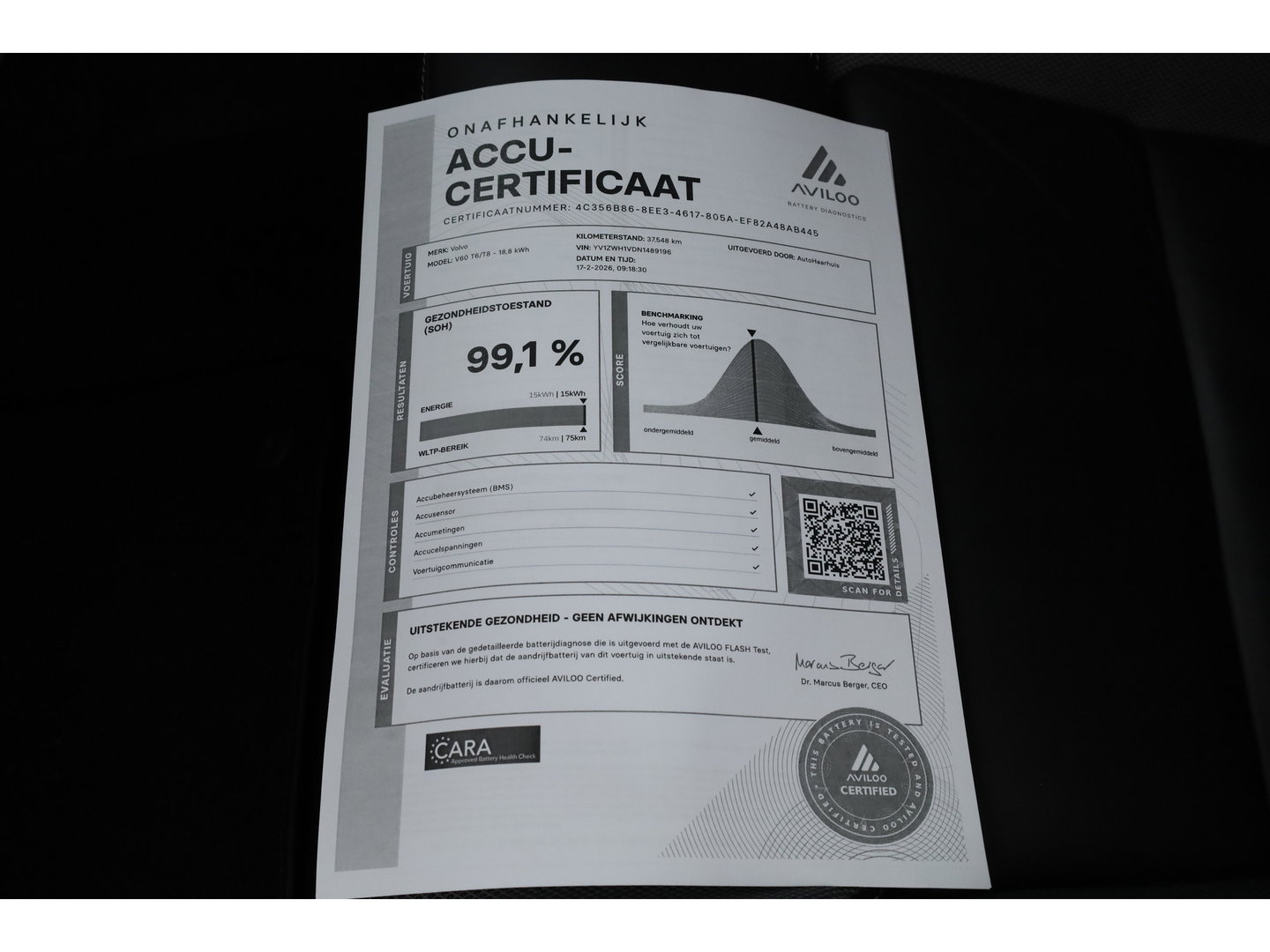 Volvo V60 2.0 T6 Recharge AWD R-Design | Trekhaak | SOH 99,1 | Mem stoelen | camera| Stoel & Stuur verw. |