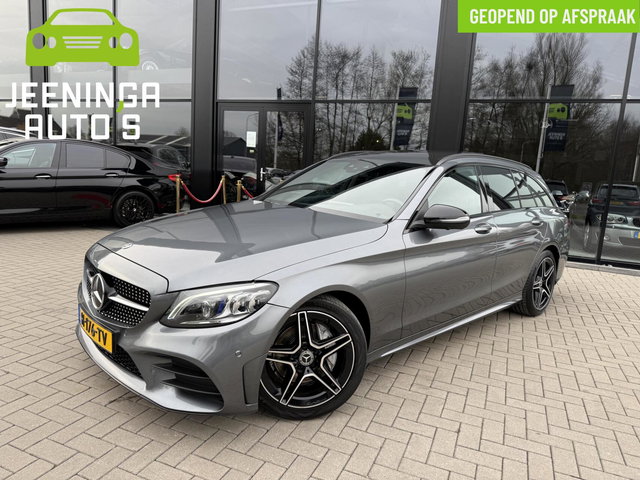 Mercedes-Benz C-Klasse - Estate 200 Business Solution AMG|Pano|Stoelverwarming|360Camera|ElekTrekhaak