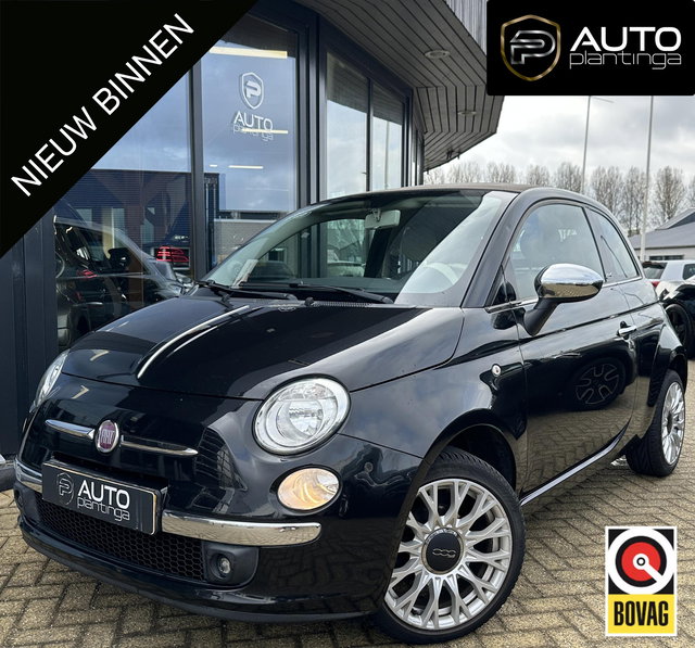 Fiat 500 - 1.2 NL | Cabrio | Nette Staat | Climate Control | Parkeersensoren | Lichtmetalen Velgen | 2 Sleutels |