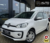 Volkswagen up! - 1.0 BMT high up! NL AUTO | Zeer Nette Staat | 2e Eigenaar | Luxe Stoelen | Stoelverwarming | Cruise Control | Climate Control | 5 Deurs | Lichtmetalen Velgen | Armsteun | APK tot 25-03-2027 | DAB |