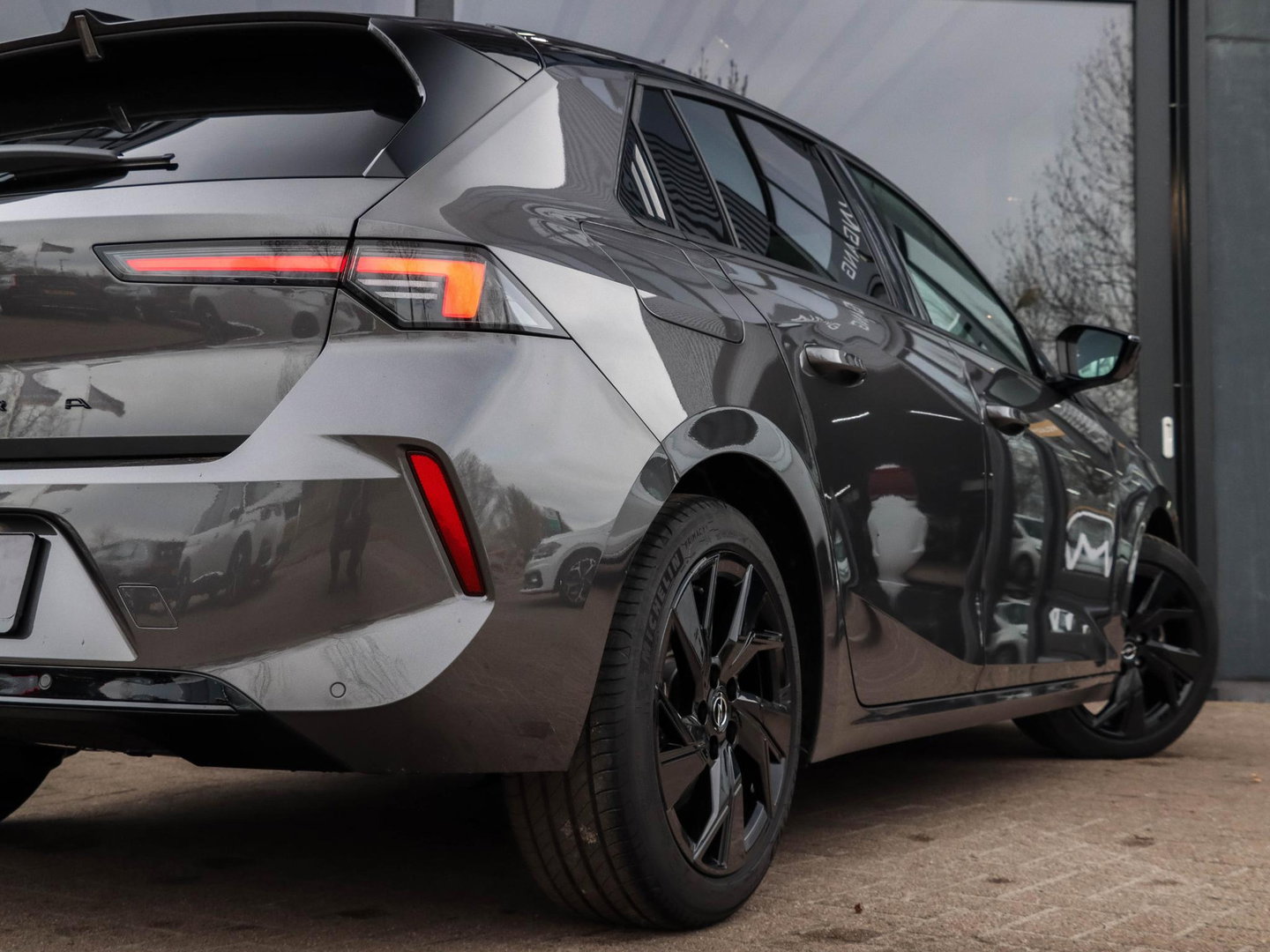 Opel Astra 1.2 Turbo GS Automaat 360Cam Adaptive Cruise Navigatie Zwart dak