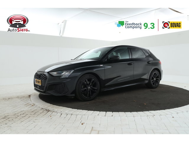 Audi A3 - Sportback 30 TFSI S edition Automaat, Navigatie, Full Black!