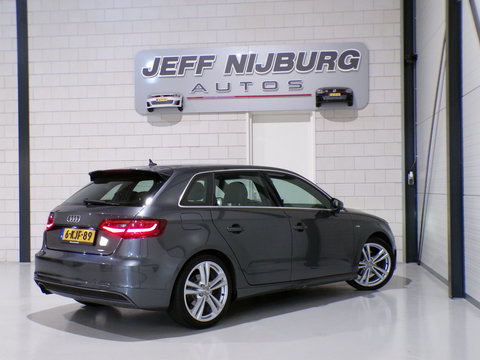 Audi A3 Sportback 1.4 TFSI 2X S-Line "Origineel NL!" Automaat! Xenon-LED Pakeersensoren Leer Sportstoelen Nieuwe-APK Garantie