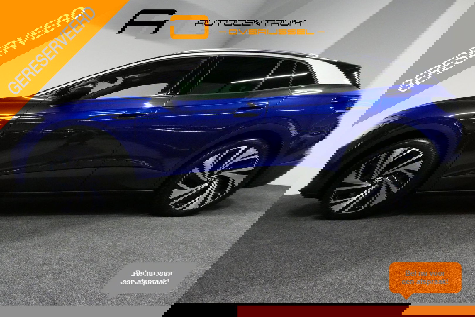 Volkswagen ID.4 First Max 77 kWh / SOH 92% / Panoramadak / Matrix LED IQ.Light / Elektr. verstelbare voorstoelen + memory / HUD Augmented Reality / Rondomzichtcamera / Apple Carplay - Android Auto / Stoelverwarming / 21'' LMV / Keyless / Achteruitrijcamera / Navigatie / 