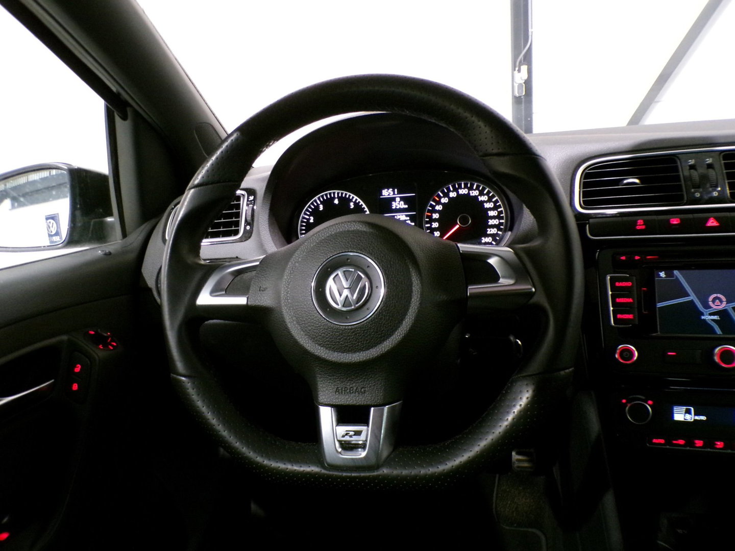 Volkswagen Polo 1.2 TSI R-Line Edition "Origineel NL!" Panoramadak Xenon-LED Navigatie Bluetooth Cruise-control 17"Velgen Garantie