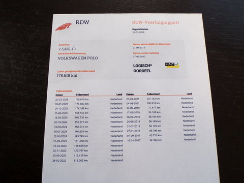 Volkswagen Polo 1.2 TSI R-Line Edition "Origineel NL!" Panoramadak Xenon-LED Navigatie Bluetooth Cruise-control 17"Velgen Garantie