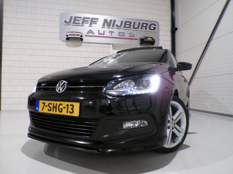 Volkswagen Polo 1.2 TSI R-Line Edition "Origineel NL!" Panoramadak Xenon-LED Navigatie Bluetooth Cruise-control 17"Velgen Garantie