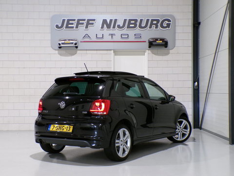 Volkswagen Polo 1.2 TSI R-Line Edition "Origineel NL!" Panoramadak Xenon-LED Navigatie Bluetooth Cruise-control 17"Velgen Garantie