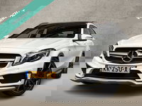 Mercedes-Benz GLA - AMG 45 4MATIC 360Pk Automaat (SCHUIFDAK, NAVIGATIE, CAMERA, LEDER, GETINT GLAS, SPORTSTOELEN, ELEK ACHTERKLEP, RODE GORDELS, NIEUWSTAAT)