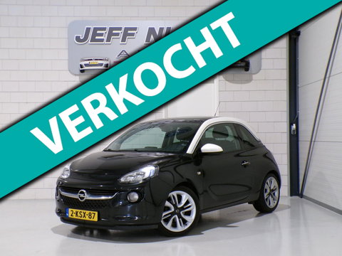 Opel ADAM 1.4 Glam "Origineel NL!" Panoramadak Bluetooth Cruise-control Leer Climatronic 17"Velgen Parkeersensoren