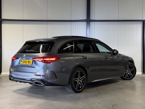 Mercedes-Benz C-Klasse Estate 300 e AMG Line Pano Sfeer Leer NAP