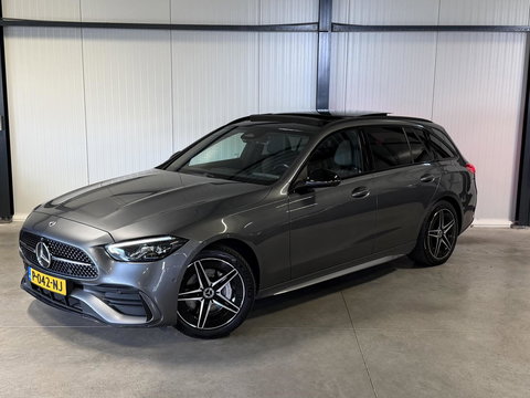 Mercedes-Benz C-Klasse Estate 300 e AMG Line Pano Sfeer Leer NAP