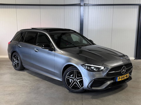 Mercedes-Benz C-Klasse Estate 300 e AMG Line Pano Sfeer Leer NAP