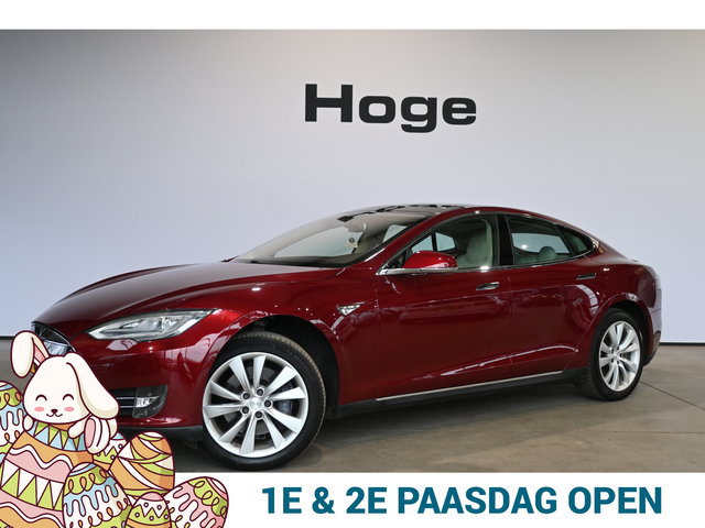 Tesla Model S - 85 Performance Tech Pack ECC Navigatie Licht metaal MARGE 339KM Actieradius! Inruil mogelijk