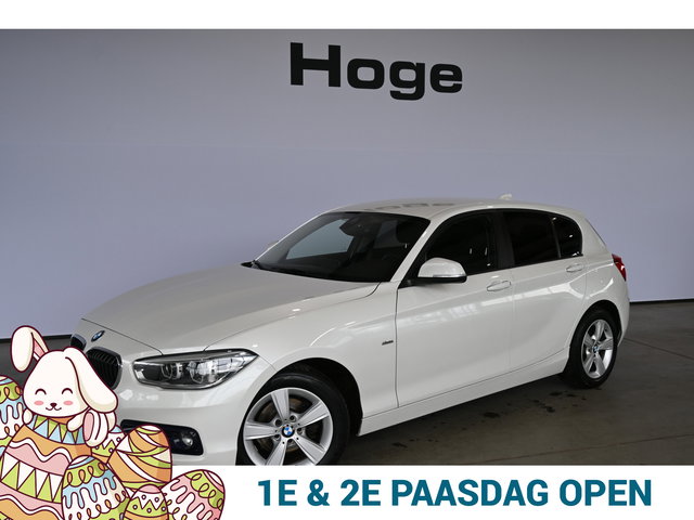 BMW 1 Serie - 116i Sport Cima Navigatie Cruise Control LED Stoelverwarming Rijklaarprijs Inruil Mogelijk!