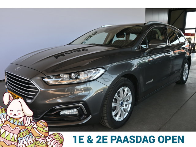 Ford Mondeo - Wagon 2.0 IVCT HEV Titanium Airco Navigatie Cruise control PDC Stoelverwarming 100% Onderhouden! Inruil Mogelijk!