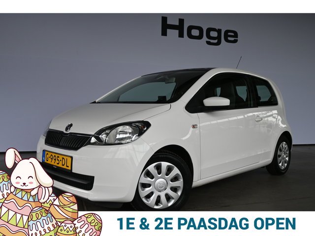 Škoda Citigo - 1.0 Greentech Tour Navigatie Airco Cruise control PDC Stoelverwarming 100% Onderhouden Inruil Mogelijk!