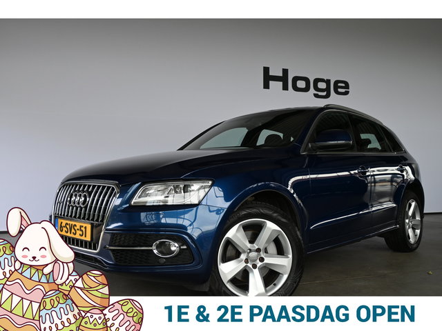 Audi Q5 - 3.0 TDI quattro S-line Clima Cruise control Navigatie LED 1e Eigenaar Inruil mogelijk
