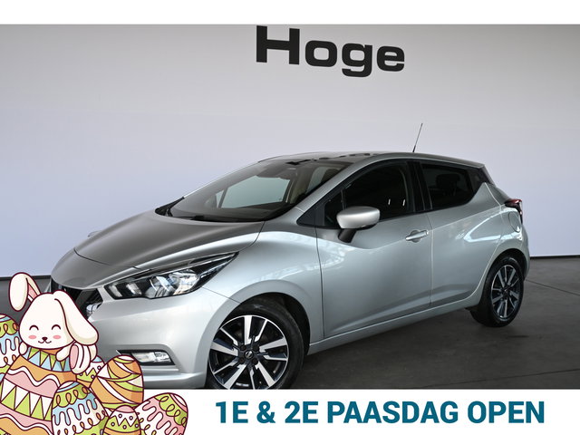Nissan Micra - 1.0 IG-T N-Connecta Clima Navigatie LED Goed Onderhouden! Inruil Mogelijk!