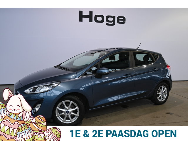 Ford Fiesta - 1.0 EcoBoost Titanium Automaat Clima Navigatie LED Carplay Rijklaarprijs Inruil Mogelijk!