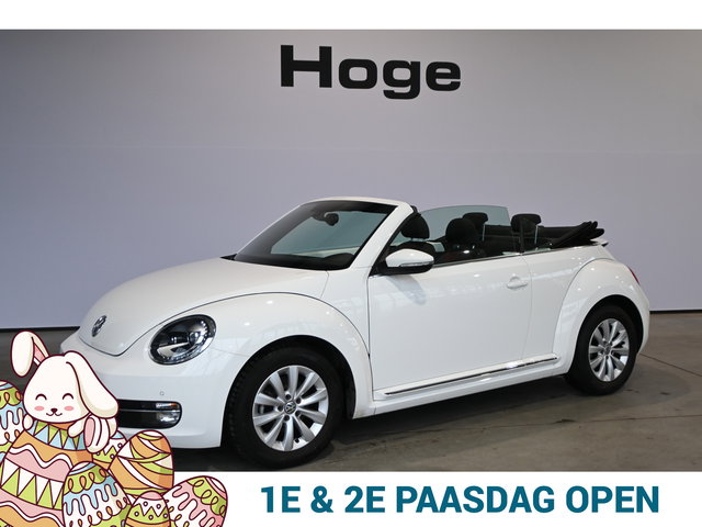 Volkswagen Beetle - Cabriolet 1.2 TSI Design BlueMotion Cruise control PDC Airco Navigatie Stoelverwarming 100% Onderhouden! Inruil Mogelijk!
