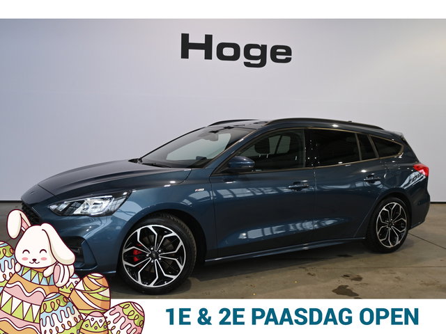Ford Focus - Wagon 1.0 EcoBoost ST Line X Business Lane Assist Adaptieve Cruise Trekhaak Clima Navigatie Stoel/Stuurverwarming Inruil Mogelijk!