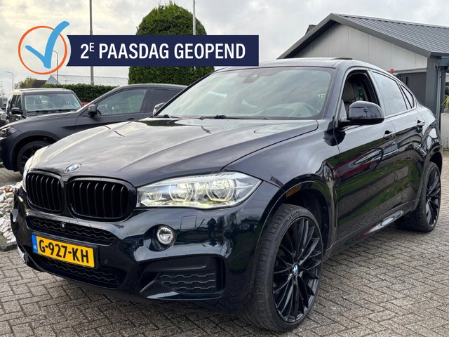 BMW X6 - 5.0i X-Drive V8 2015 Zwart 22" Velgen M-Pakket