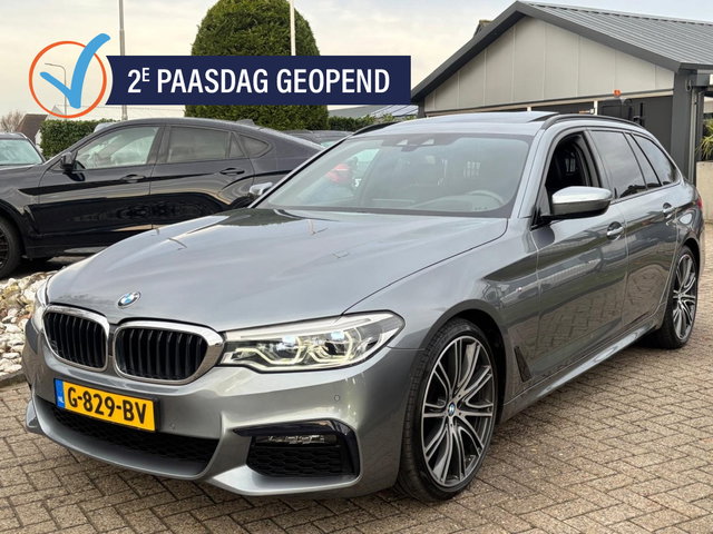 BMW 5 Serie - Touring 520i M-Pakket 2019 Panodak HUD Dealerauto