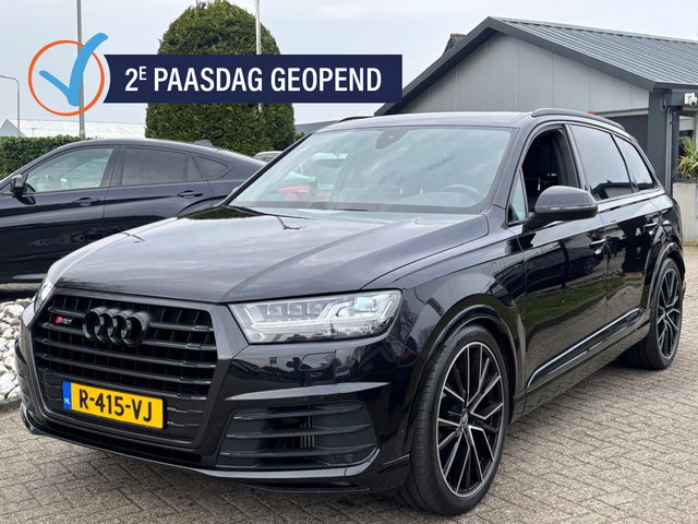 Audi Q7 - 4.0 V8 TDI SQ7 Zwart 2017 Trekhaak 22" Velgen