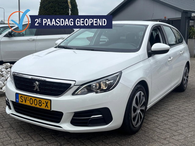 Peugeot 308 - SW 1.6 HDI 2018 Wit Trekhaak Facelift