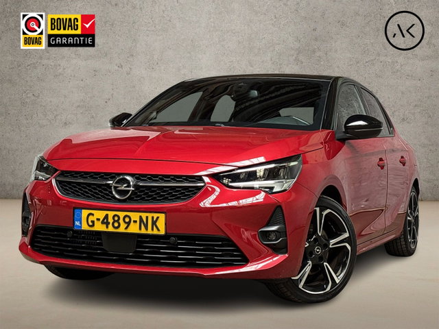 Opel Corsa - 1.2 GS Line (PANORAMADAK, APPLE CARPLAY, STUUR/STOELVERWARMING, CAMERA, GETINT GLAS, TREKHAAK, LED KOPLAMPEN, NIEUWSTAAT)