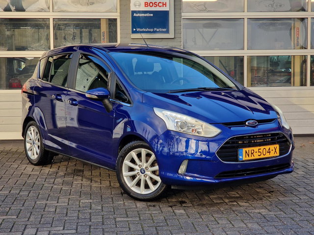 Ford B-MAX - 1.0 EcoBoost Titanium|Clima|Trekhaak|Cruise-control|Camera|Schuifdeuren|