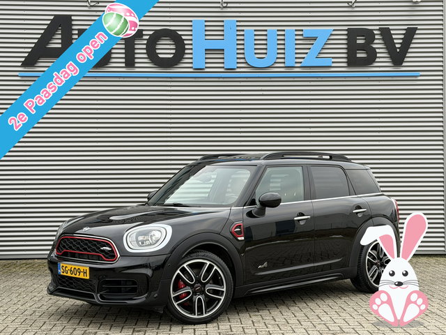 MINI Countryman - Mini 2.0 John Cooper Works ALL4 231 PK Chili Panoramadak Leer Harman-Kardon Elek Stoelverstelling Head-Up Display Led Achteruitrijcamera Keyless Entry Vol!