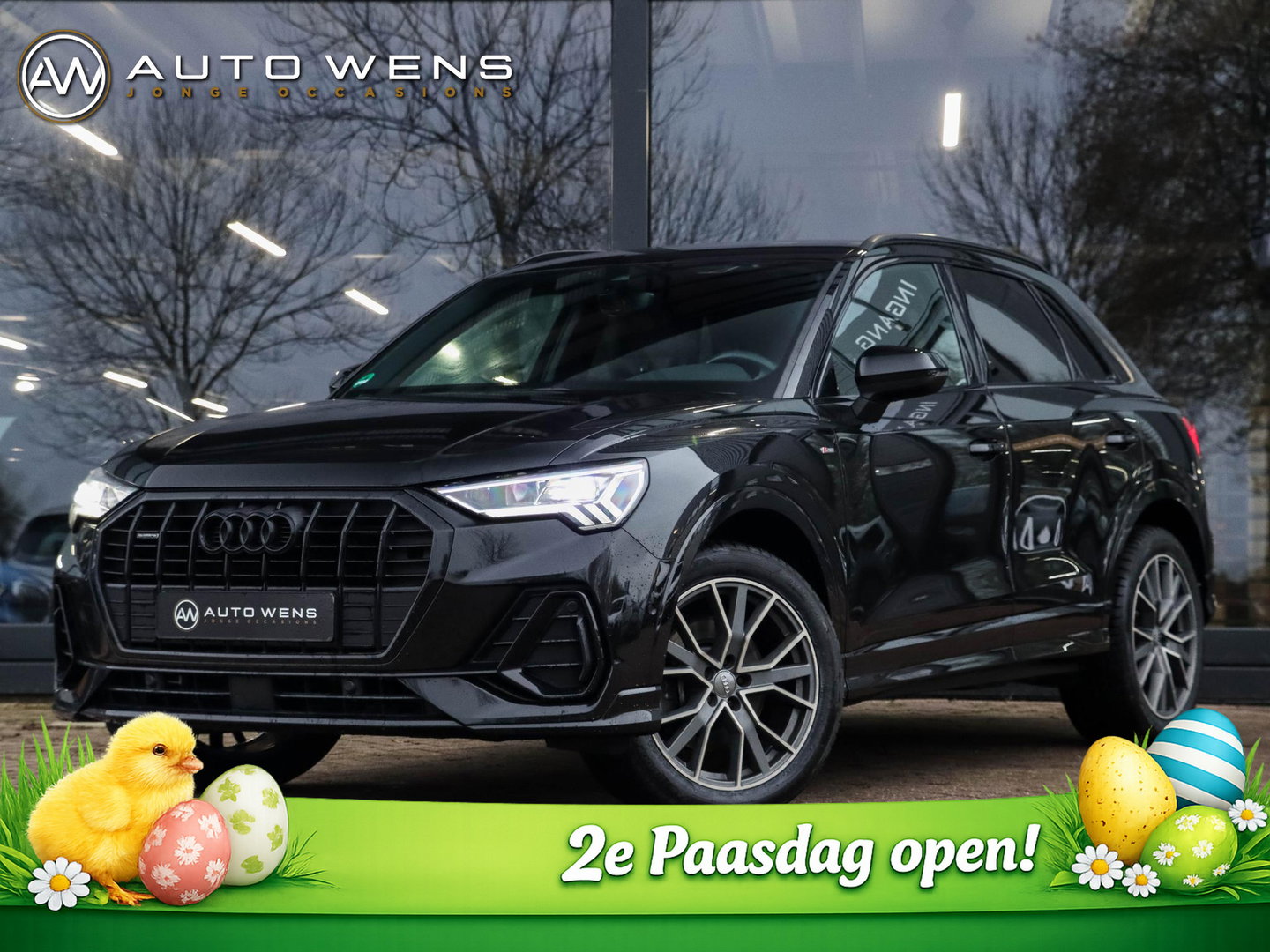 Audi Q3 40 TFSI 190pk Quattro Aut. S line Trekhaak wegkl. Sfeerverl. Virtual Cockpit