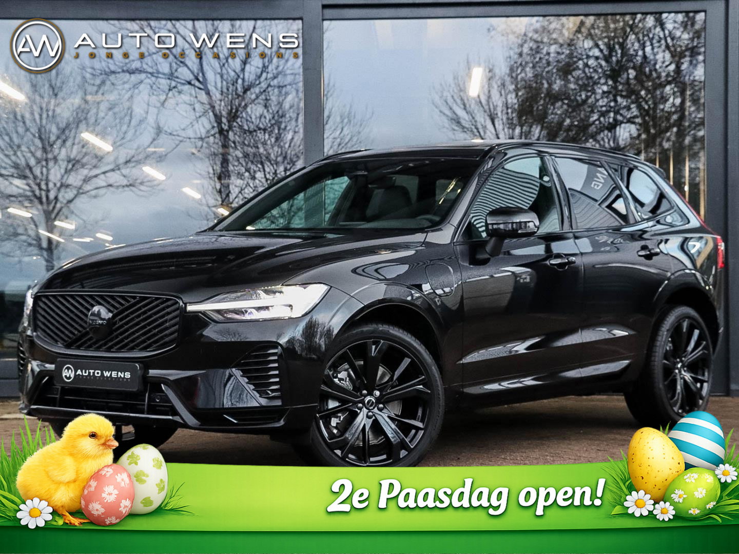 Volvo XC60 T6 AWD Black Edition MY2026 Panodak 21'' Harman Kardon Zwarte hemel