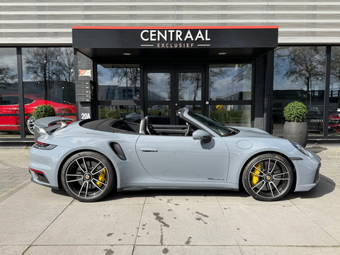 Porsche 911 Cabrio 3.8 Turbo S 650PK|Keramisch|Keyless|Carbon|18-weg|Matrix