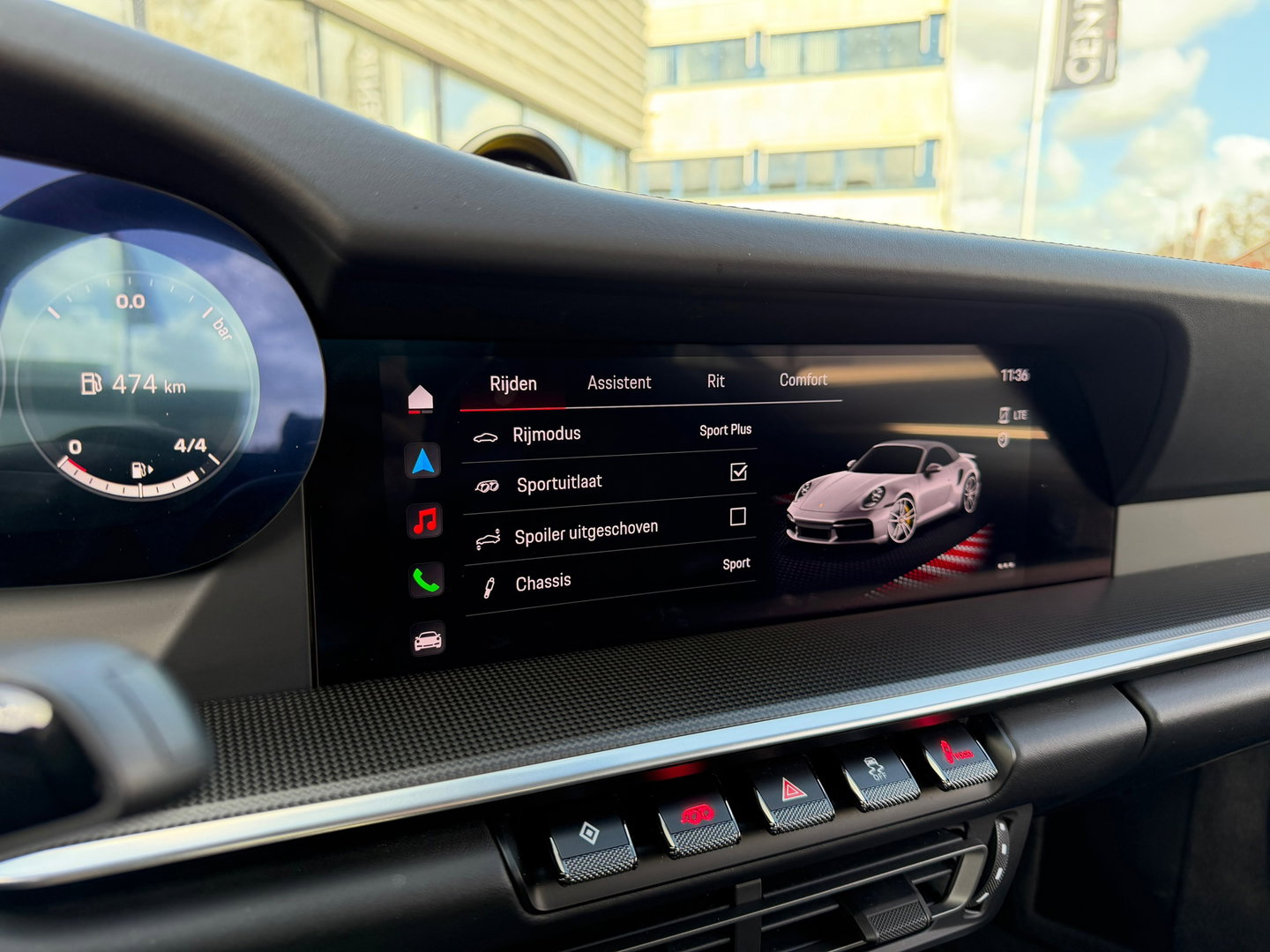 Porsche 911 Cabrio 3.8 Turbo S 650PK|Keramisch|Keyless|Carbon|18-weg|Matrix