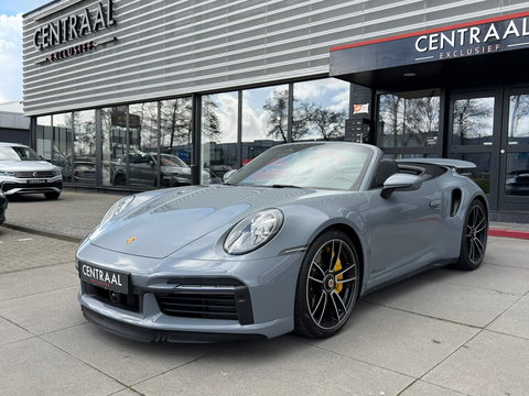 Porsche 911 Cabrio 3.8 Turbo S 650PK|Keramisch|Keyless|Carbon|18-weg|Matrix