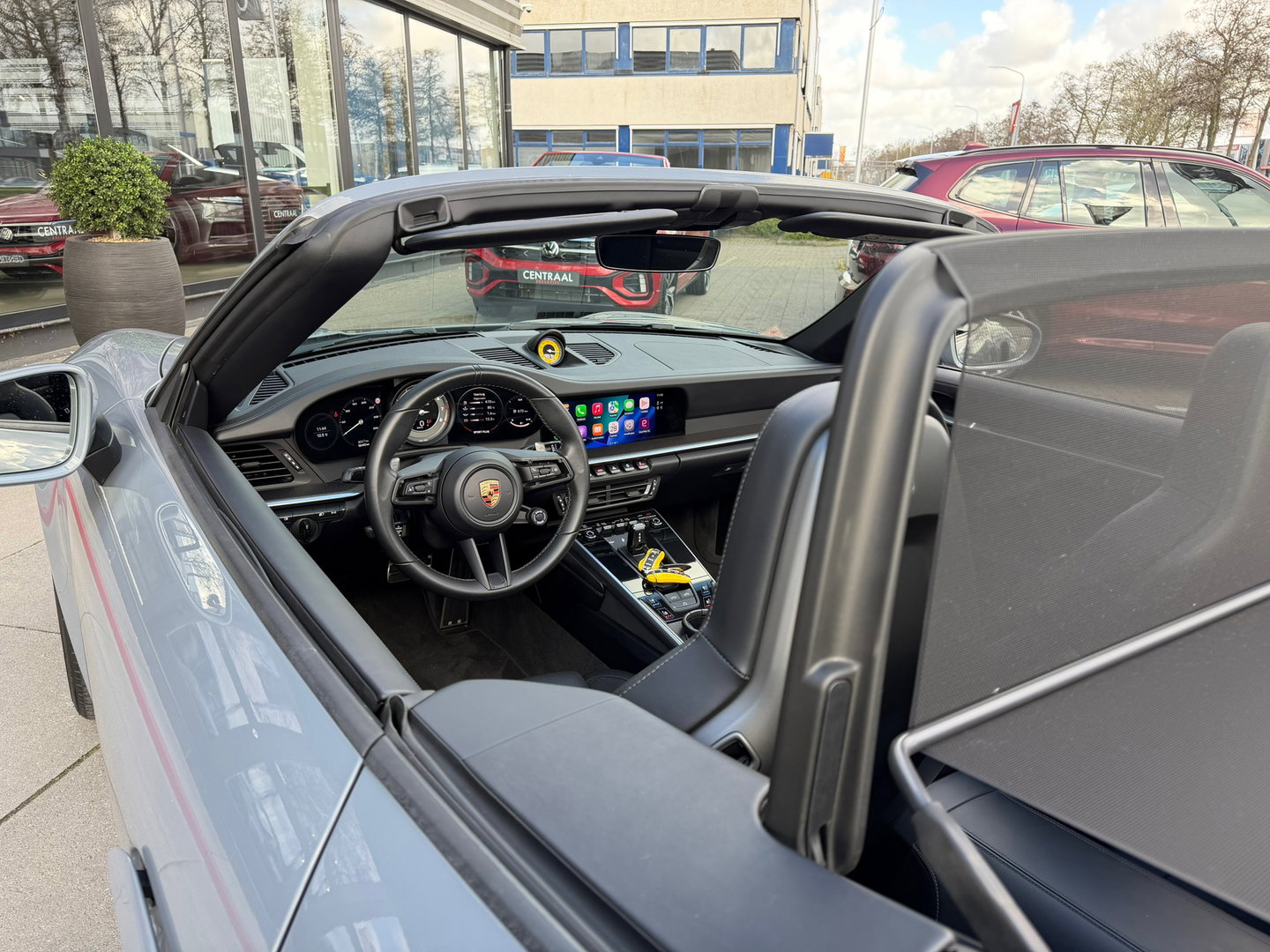 Porsche 911 Cabrio 3.8 Turbo S 650PK|Keramisch|Keyless|Carbon|18-weg|Matrix