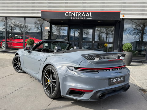 Porsche 911 Cabrio 3.8 Turbo S 650PK|Keramisch|Keyless|Carbon|18-weg|Matrix
