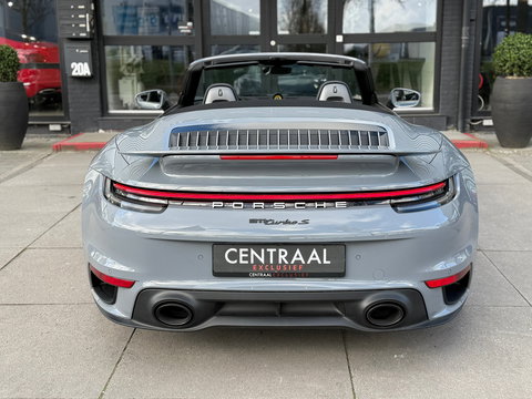 Porsche 911 Cabrio 3.8 Turbo S 650PK|Keramisch|Keyless|Carbon|18-weg|Matrix