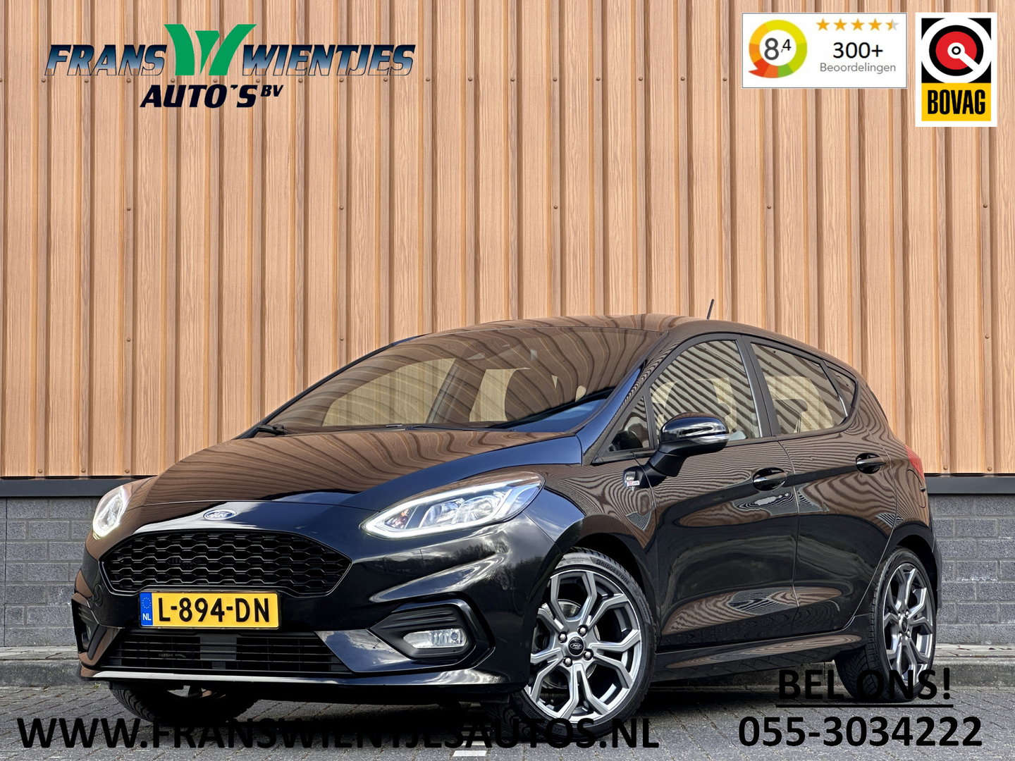 Ford Fiesta 1.0 ST-Line | Cruise Control | Apple Carplay | Android Auto | Stoel-Stuurverwarming | Parkeersensoren Achter | Rijmodusregeling