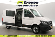 Volkswagen Crafter - 2.0 TDI 177PK L3H2 | DC | 6 Zits | 3000kg Trekgew. | Trekhaak | Airco | Cruise | Carplay | Parkeersens. | Navi