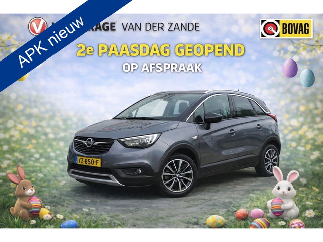 Opel Crossland X - 1.2 Turbo Innovation, Panodak, Cruise, Navi,Trekhk, Zeer Compleet!