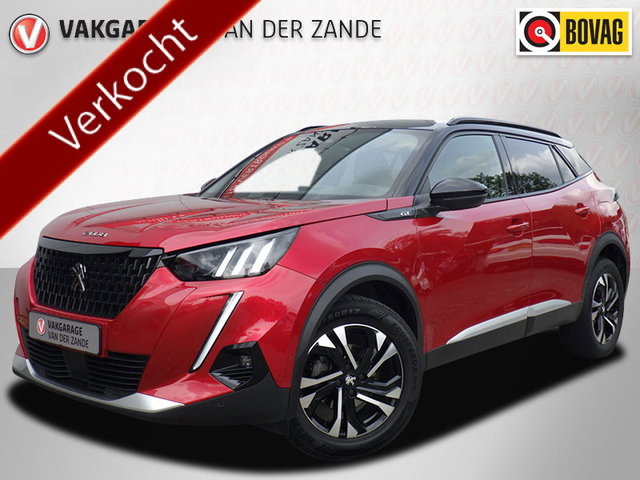 Peugeot 2008 - 1.2 PureTech GT Automaat, Cruise, Camera, Navi, Compleet!