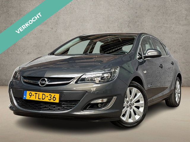 Opel Astra - 1.4 Turbo Cosmo 140Pk (NAVIGATIE, CAMERA, LM VELGEN, SPORTSTOELEN, CRUISE, ELEK PAKKET, NIEUWSTAAT)