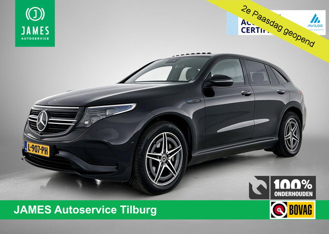 Mercedes-Benz EQC - 400 4MATIC AMG Premium 80 kWh BLACK-LINE | TREKHAAK | SCHUIFDAK | EL. ACHTERKLEP